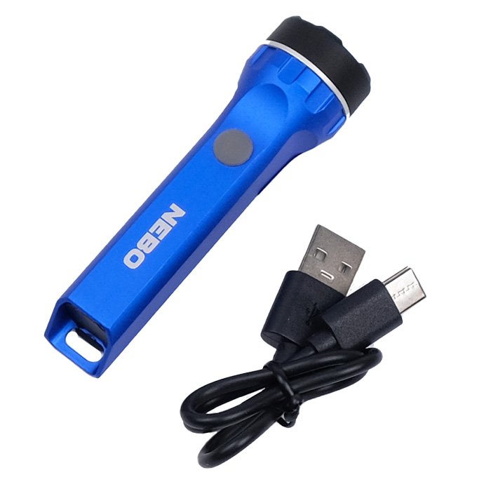 Nebo Luxtreme Nano Rechargeable Pocket Light – Blue