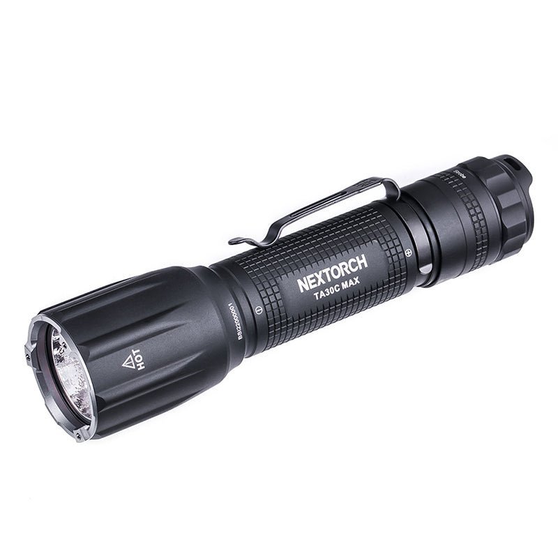 Nextorch TA30C MAX 3000 Lumen Tactical Flashlight – Black
