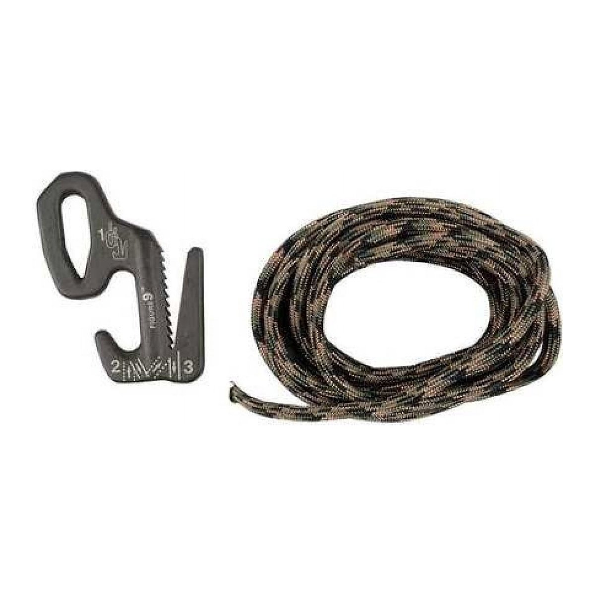 Nite Ize Figure 9 Rope Tightener – Large with 10 ft Camo Rope