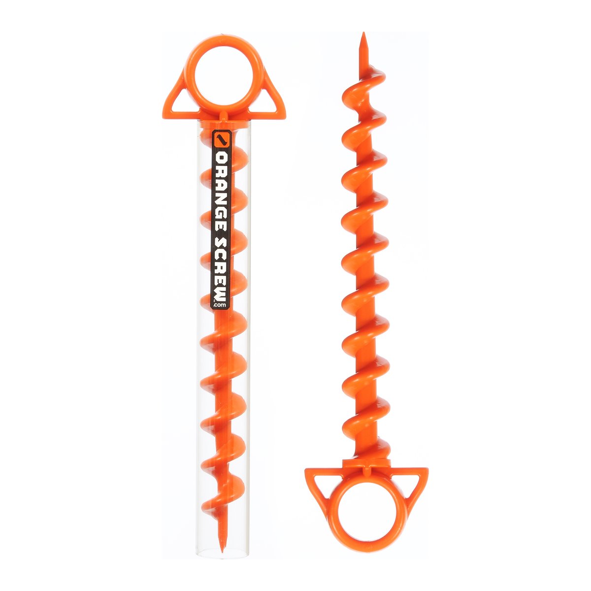 Nite Ize Orange Screw Ultimate Ground Anchor – Large – 2 Pack