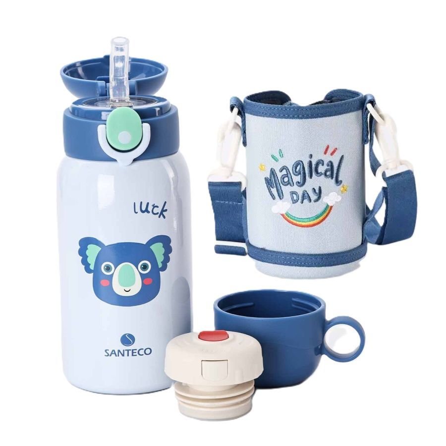 Santeco Mara Kids Insulated Tumbler with Carry Bag 550 ml – Koala