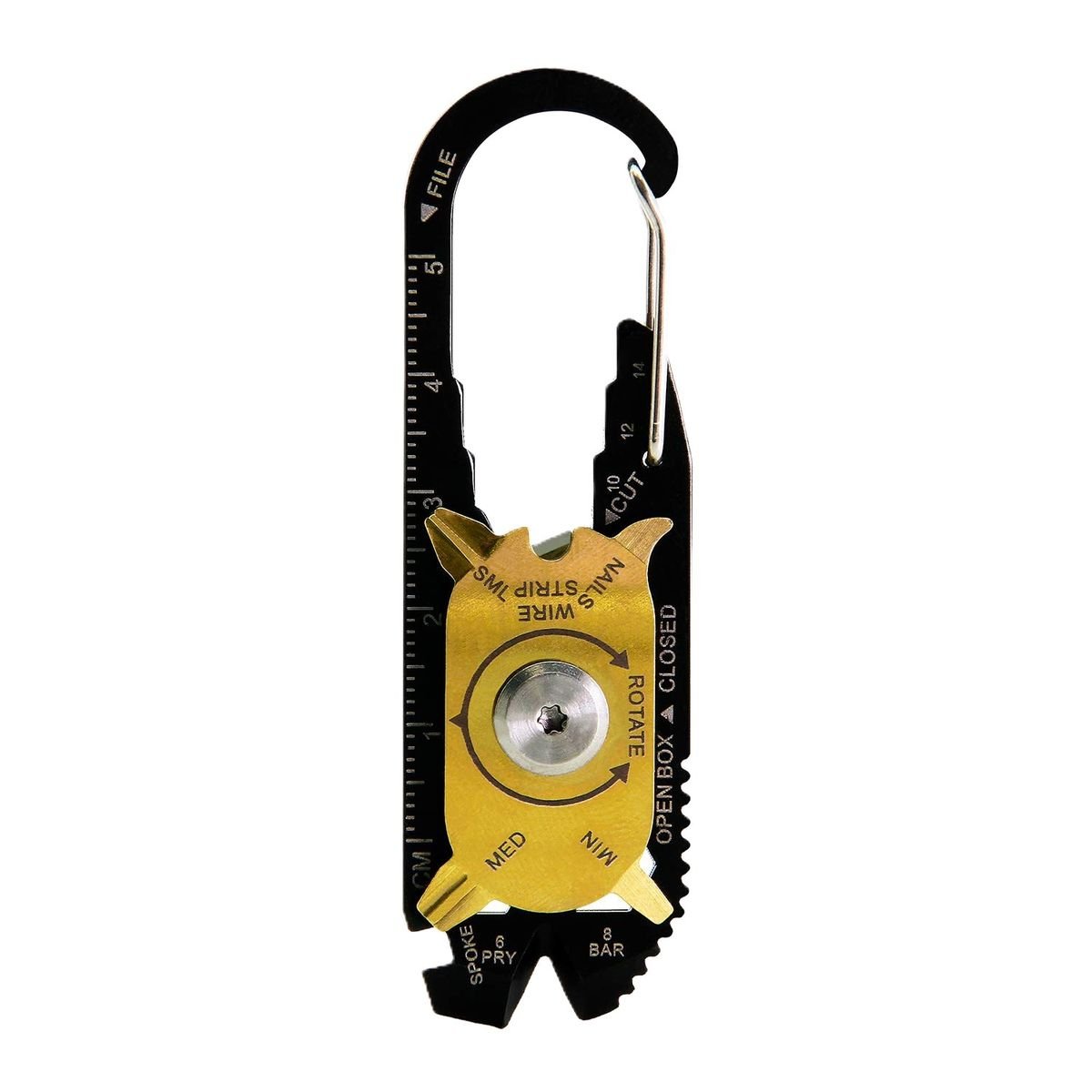 True Utility FIXR 20-in-1 Keyring Multitool (TU200)