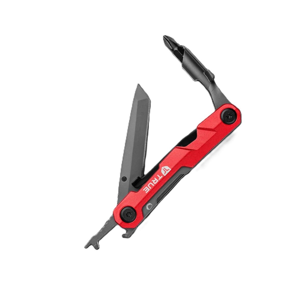 True Utility Ti Block 5-in-1 Multitool – Red