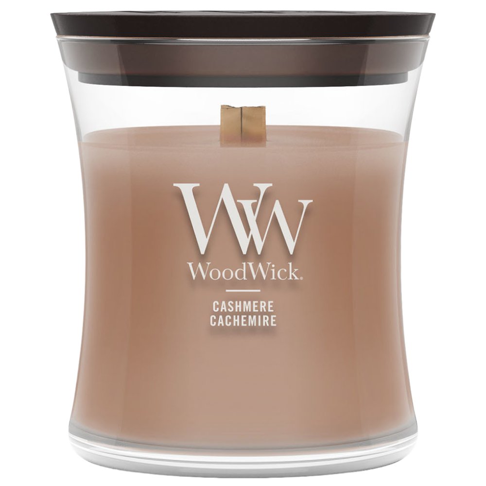 WoodWick Mini Hourglass Candle – Cashmere