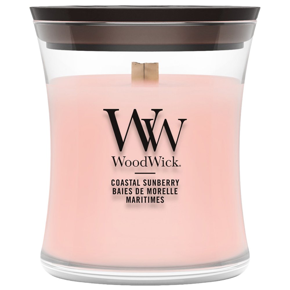WoodWick Mini Hourglass Candle – Coastal Sunberry