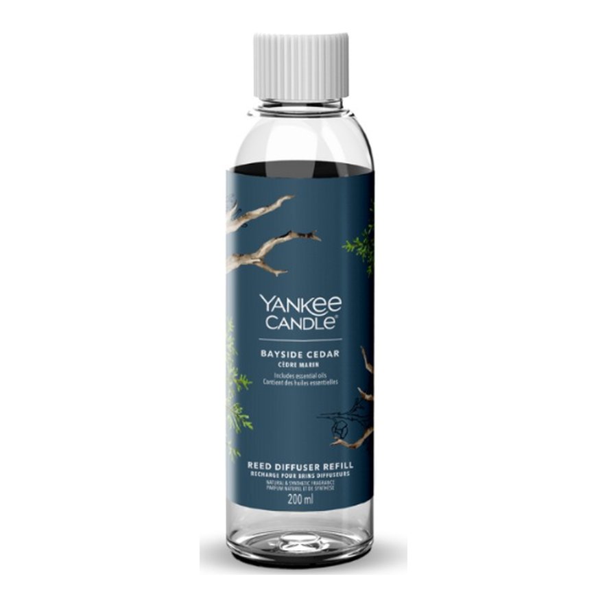 Yankee Candle Signature Reed Diffuser Refill 200 ml – Bayside Cedar