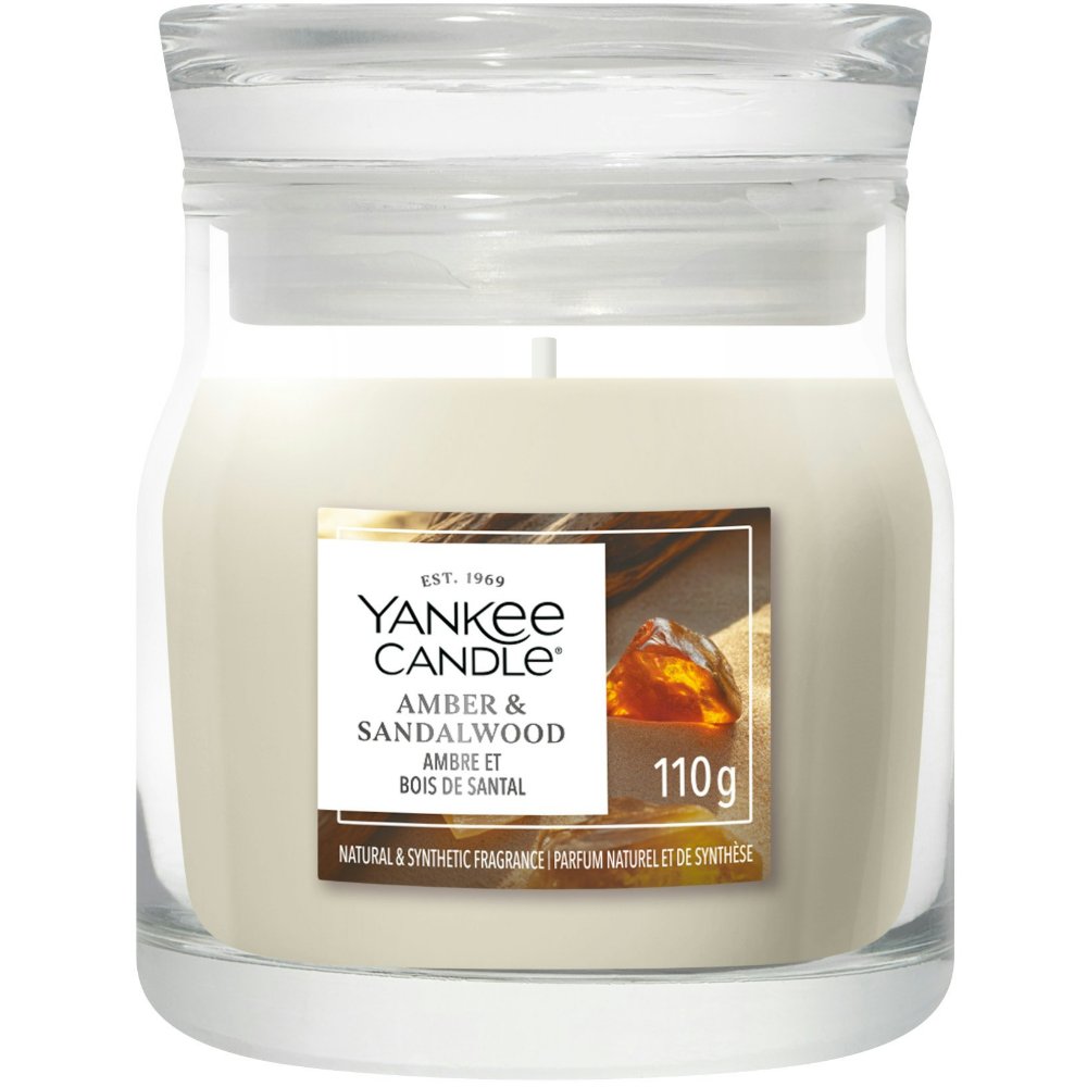 Yankee Candle Signature Small Jar – Amber & Sandalwood