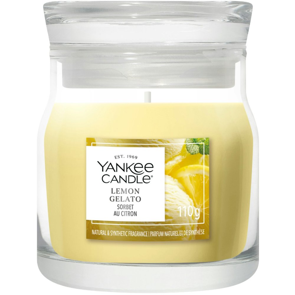 Yankee Candle Signature Small Jar – Lemon Gelato